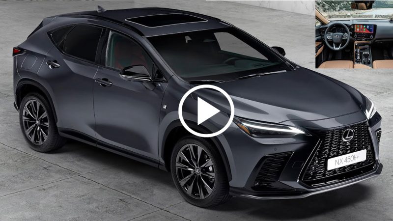 2022 Lexus NX 450h+ F Sport