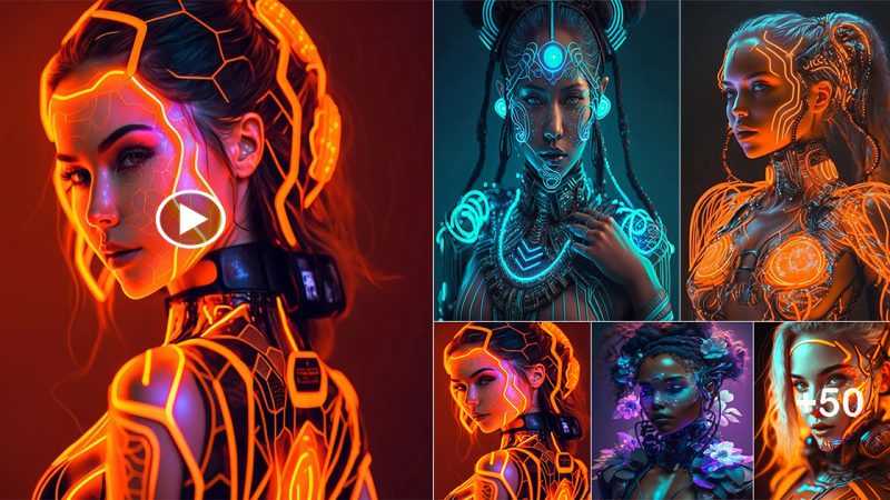 Amazing Art – Cyberpunk Girls