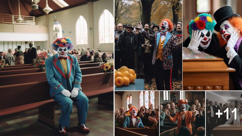 A day in a life of a funeral clown