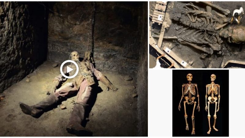 Archaeologists discover massive skeleton in Romania