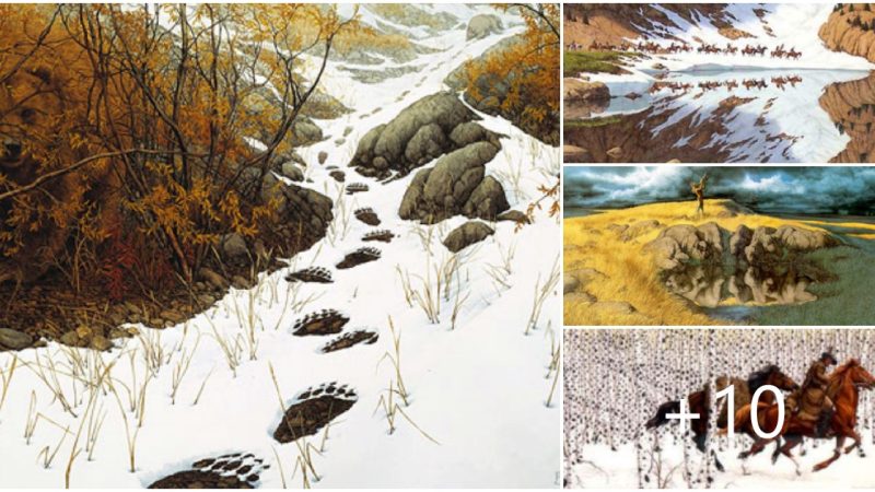 Bev Doolittle pics and Native American hook activity