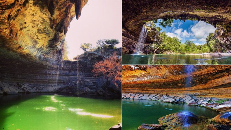 Sparkling Hamilton Pool: A Paradise-Like Wonder-Situated approximately 37 kilometers west of Austin, Texas