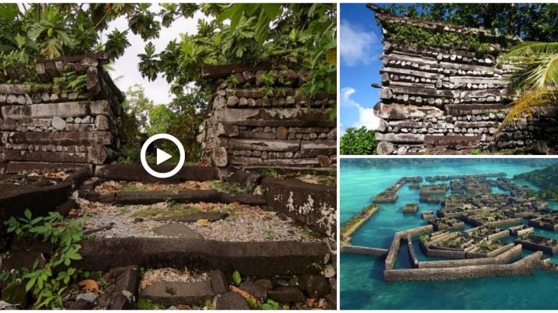 Nan Madol is unique in its construction, as it is built entirely from huge basalt stones weighing up to 50 tons each