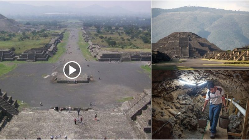 Mexico’s Ancient Pyramids Secret Tunnel Found