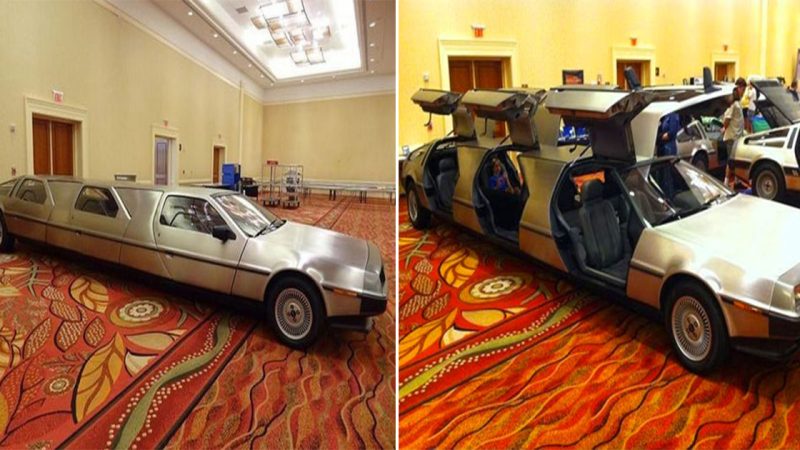 This DeLorean Limo Will Allow You To Be The Star Of Any 80s Prom