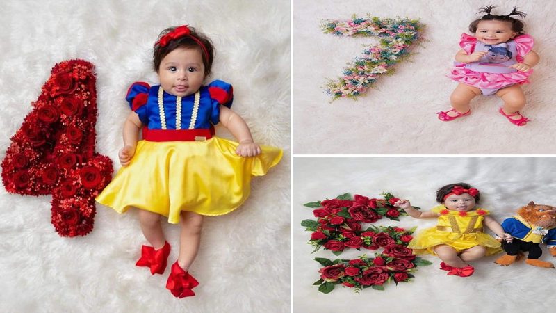 An American mother created beautiful flowers to form numbers, helping to save the first years of her baby’s life.