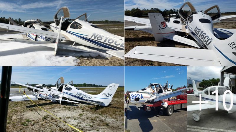 Consequences of Premature Base Turn in Aviation: 2 planes collide on tarmac at Palatka airport