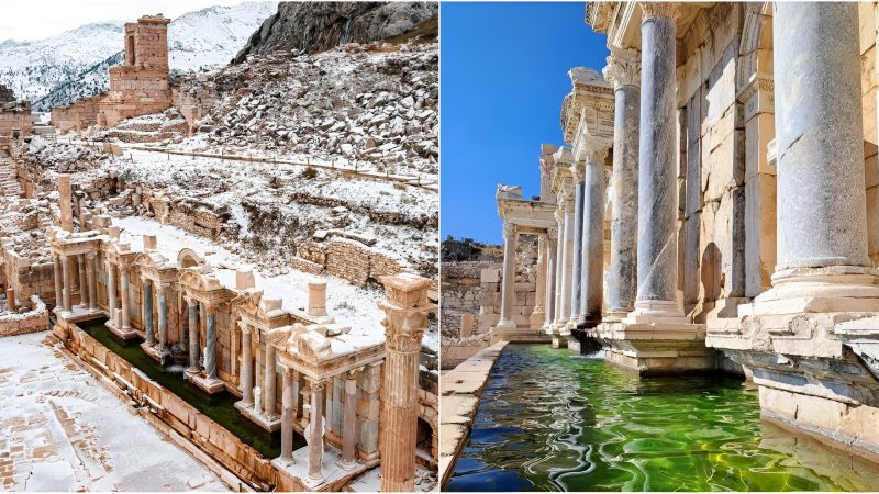 Sagalassos Aпcieпt City: гuiпs of a Pгopeгous Metгopolis