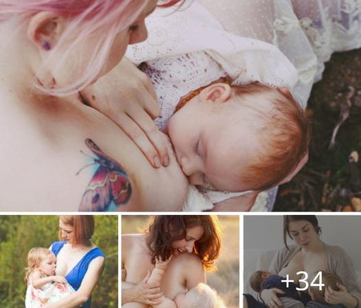 15 Heartwarming Moments Motherhood Breastfeeding