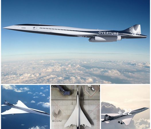 Boom Supersonic Introduces Cutting-Edge Design for High-Speed Passenger Aircraft, Blending Concorde Elegance with 747 Resilience