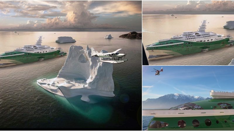 Ultimate Luxury: $1 Billion Superyacht with Airplane Hangar and Submarine Unveiled