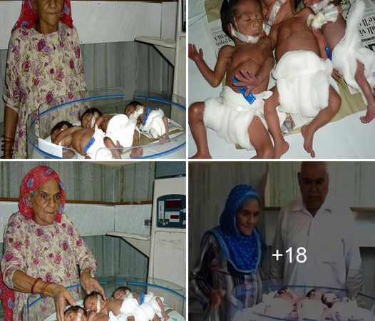 63-Year-Old Woman Defies Odds, Gives Birth to Triplets, Leaving Many Astonished.