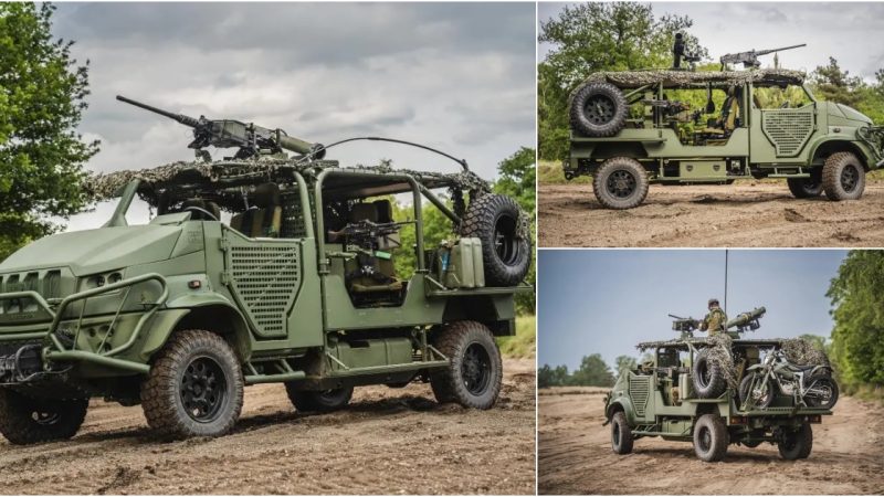 Introducing the DMV4x4 AnacondaSOF DEF: Dutch Military’s Latest Light Military Vehicle