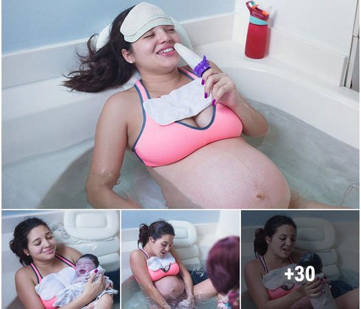 Capturing the Intimacy of an At-Home Water Birth.