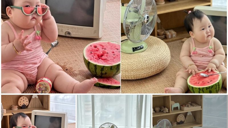 Feeling so excited about the baby and watermelon pictures