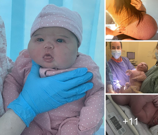 First-Time Mom Gives Birth to 13-Pound Baby Girl, Second Largest Ever Born in the UK