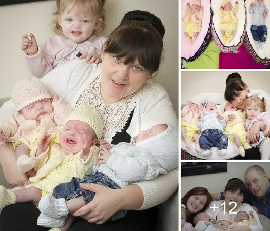 Incredible Journey: Mother Gives Birth to Four Angels in Only 11 Months