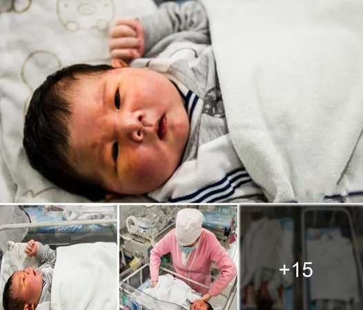 China’s Newborn Baby Weighing 7kg Shocks Doctors