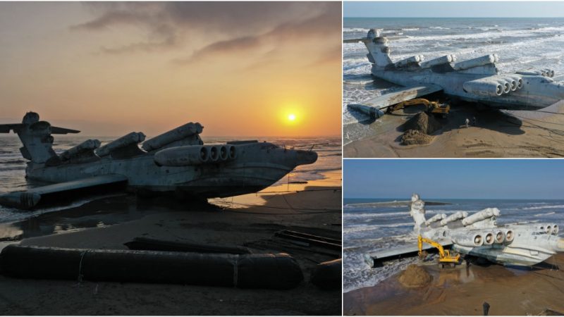 MD-160: The Fascinating Aircraft-Ship Hybrid Known as the ‘Caspian Sea Monster’