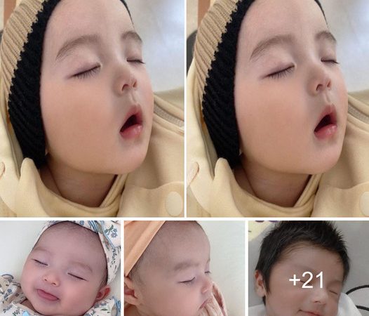 Heartwarming Snapshot of a Smiling Sleeping Baby Warms Hearts Worldwide