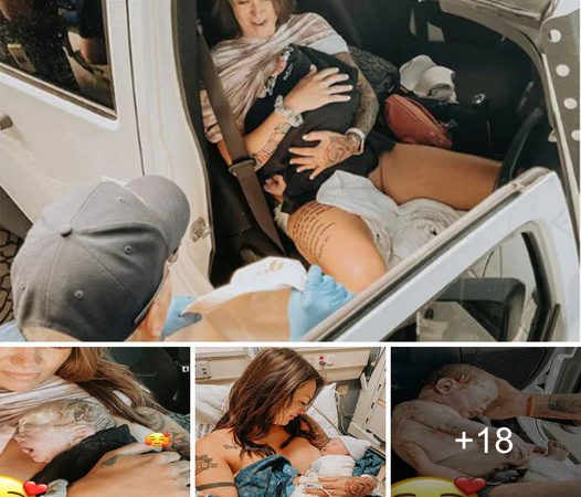 Courageous Mother Delivers Baby in Moving Vehicle with Assistance from a Stranger.