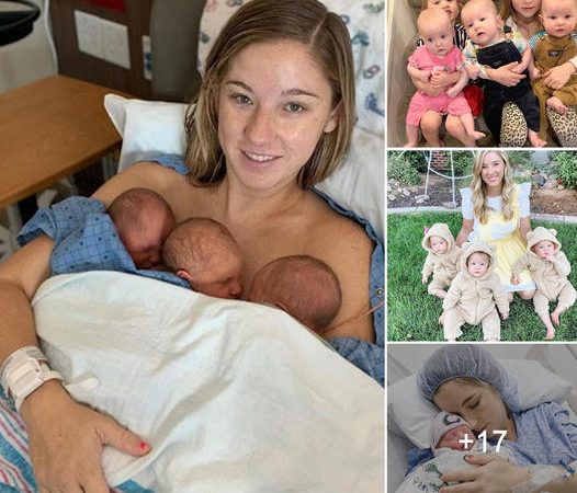 Mother of Triplets Shares Unbelievable Before-and-After Pregnancy Photographs