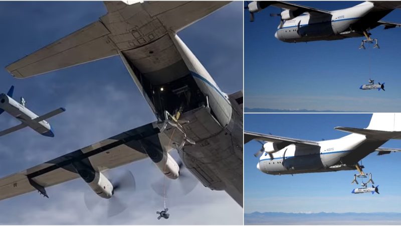 US Military Plane Captures Drone Mid-Air in Groundbreaking Operation