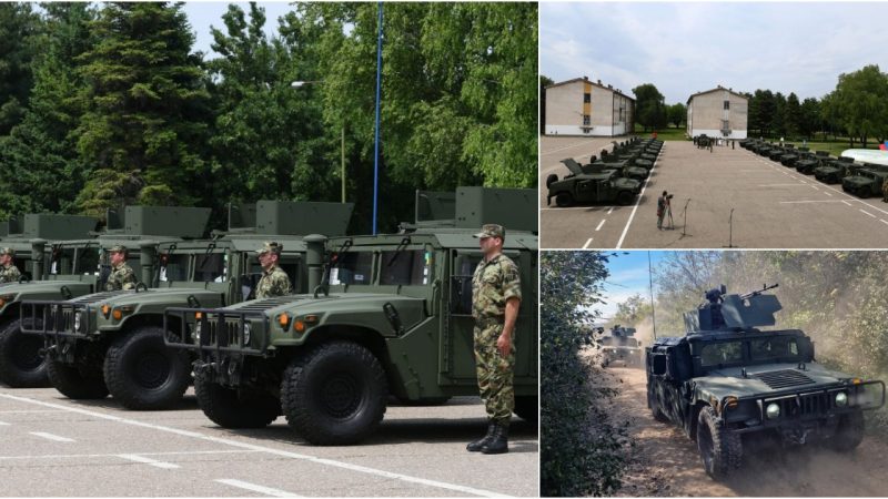 Serbian Army Bolstered with 66 Humvee Light Armored Vehicles from AM General