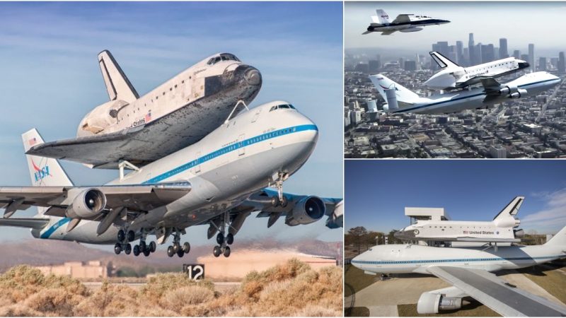 NASA’s Throwback: Space Shuttle Endeavor Soars on the Back of a Boeing 747