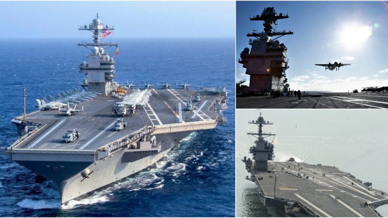 With a Capacity for 75 Aircraft, the $33 Trillion Gerald R. Ford Becomes the World’s Largest Aircraft Carrier