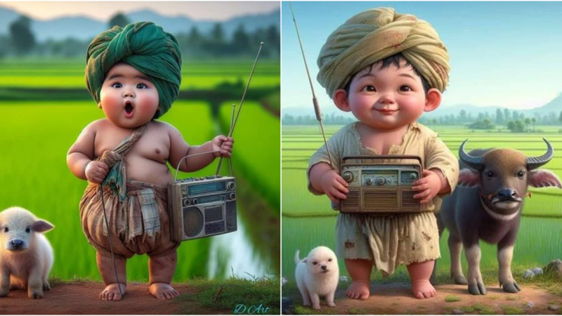 Capturing Pure Bliss: The Enchanting Trend of Rural Baby Photography