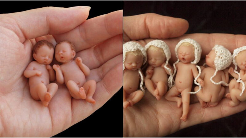 Tiny Marvels: The Extraordinary Artistry of Miniature Baby Sculptures