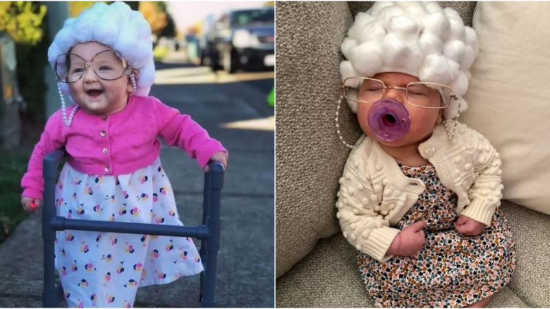 Tiny Trailblazers: Embracing the Adorable Trend of Babies as ‘Little Grandmothers’