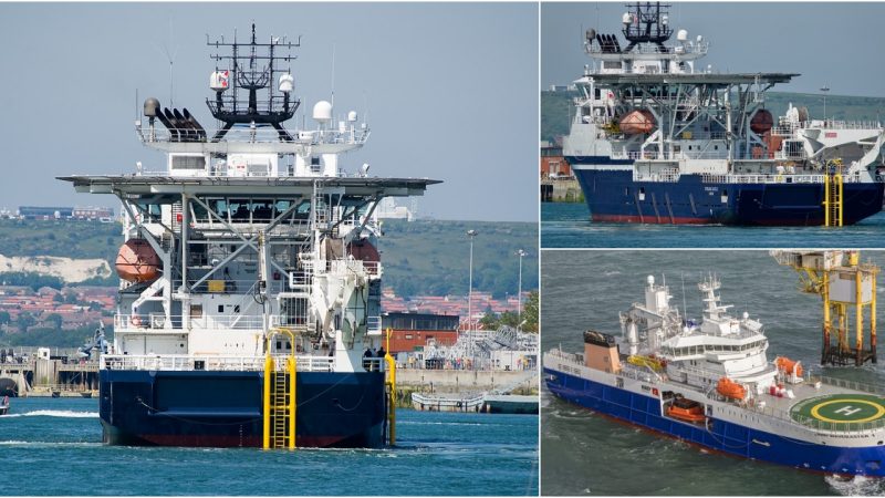 The Royal Navy Unveils Its Inaugural Future Multi-Role Oceanographic Survey Ship Along the UK Coastline