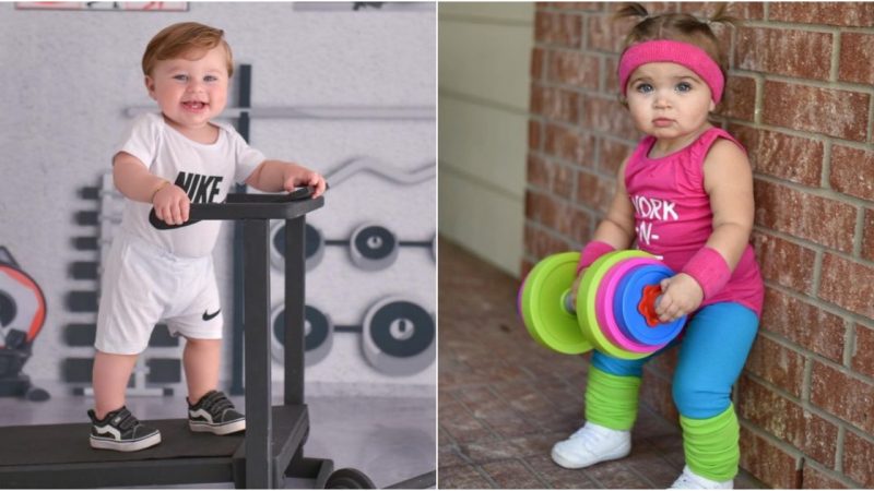 Sculpting Young Minds and Bodies: Children Embracing Fitness at the Gym