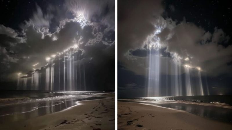 Mysterious Light Phenomenon in Hatillo, Puerto Rico: Real or AI-Generated?