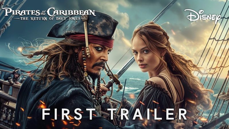 Pirates of the Caribbean 6: The Return Of Davy Jones | FIRST TRAILER | Margot Robbie, Johnny Depp